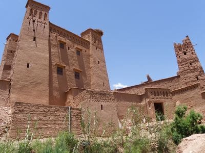 Circuit 4x4 Marrakech, kasbah dans le ksar d'Ait Benhaddou