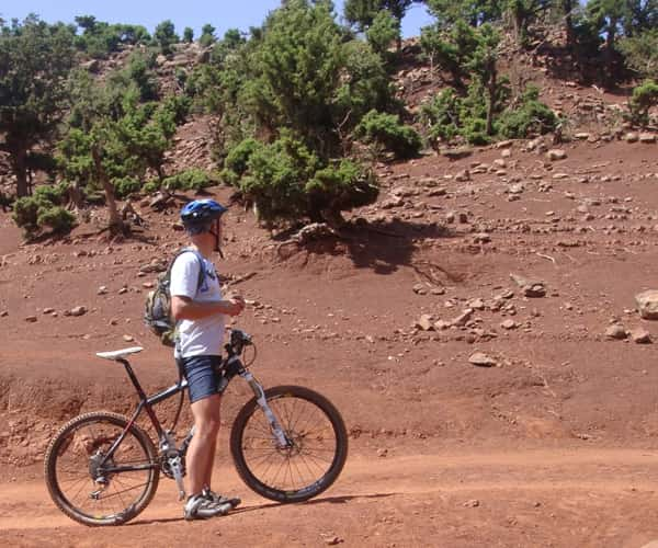 VTT Maroc dans l'Atlas versant Sud