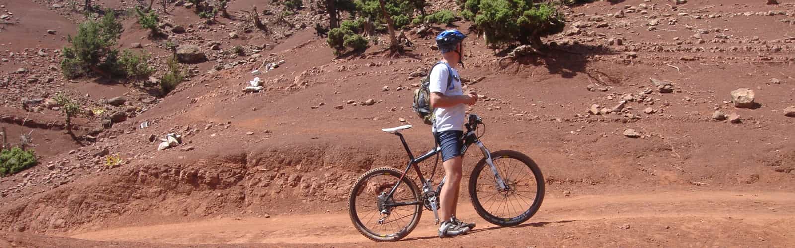 VTT Maroc dans l'Atlas versant Sud