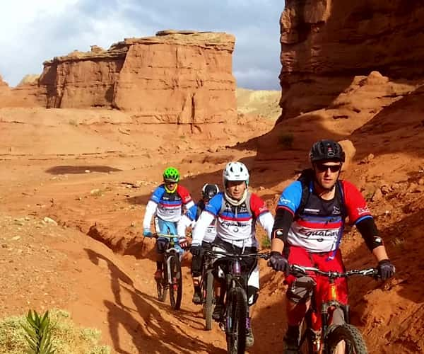 VTT Maroc vers la vallee des Roses