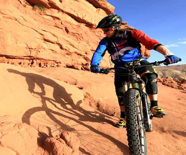 VTT Maroc Sud marocain - Anne-Caroline Chausson, notre championne