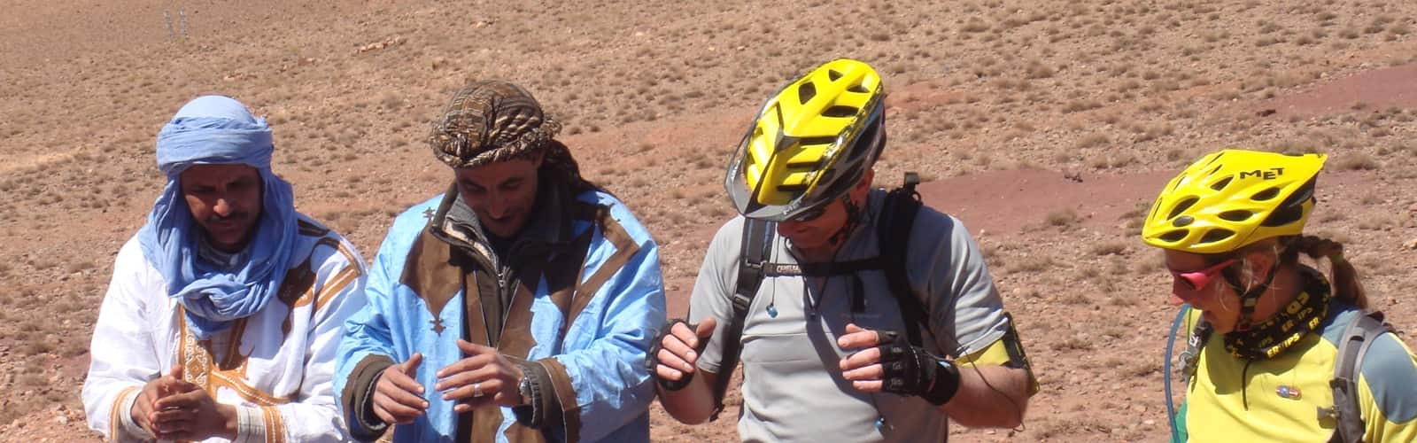 VTT Maroc... Danse dansle desert