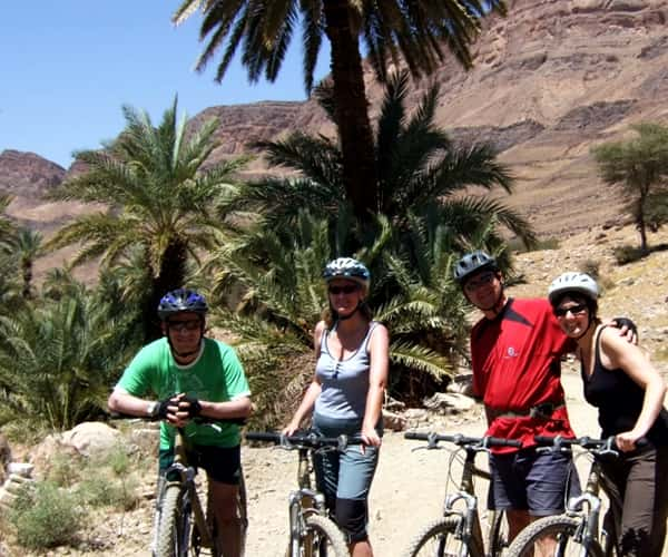 VTT Maroc dans la palmeraie du Draa