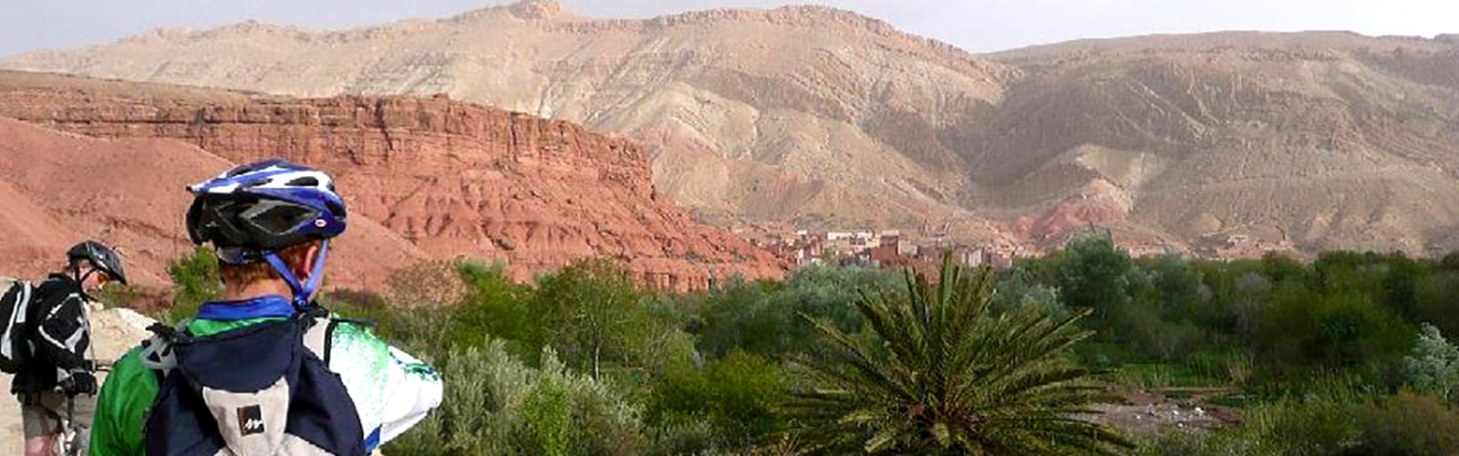 VTT Maroc dans la vallee des Roses