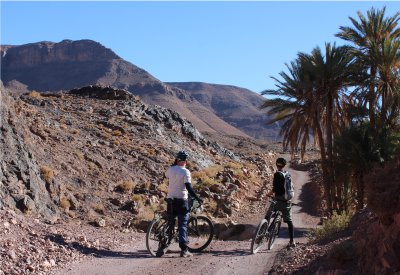 VTT piste dans le Saghro