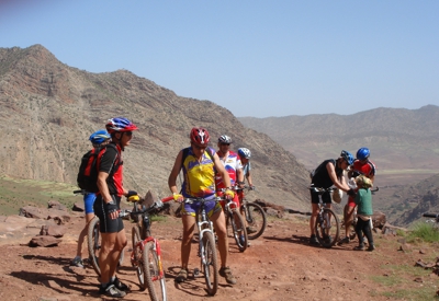 VTT Maroc raid dans l'Atlas