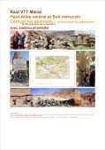 VTT Maroc, carte du raid Sommets et palmeraies 