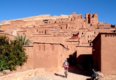 Vetetiste dans le ksar d'Ait Benhaddou